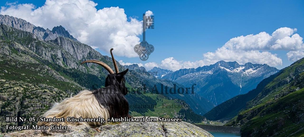Hotel Restaurant Goldener Schluessel Альтдорф Экстерьер фото
